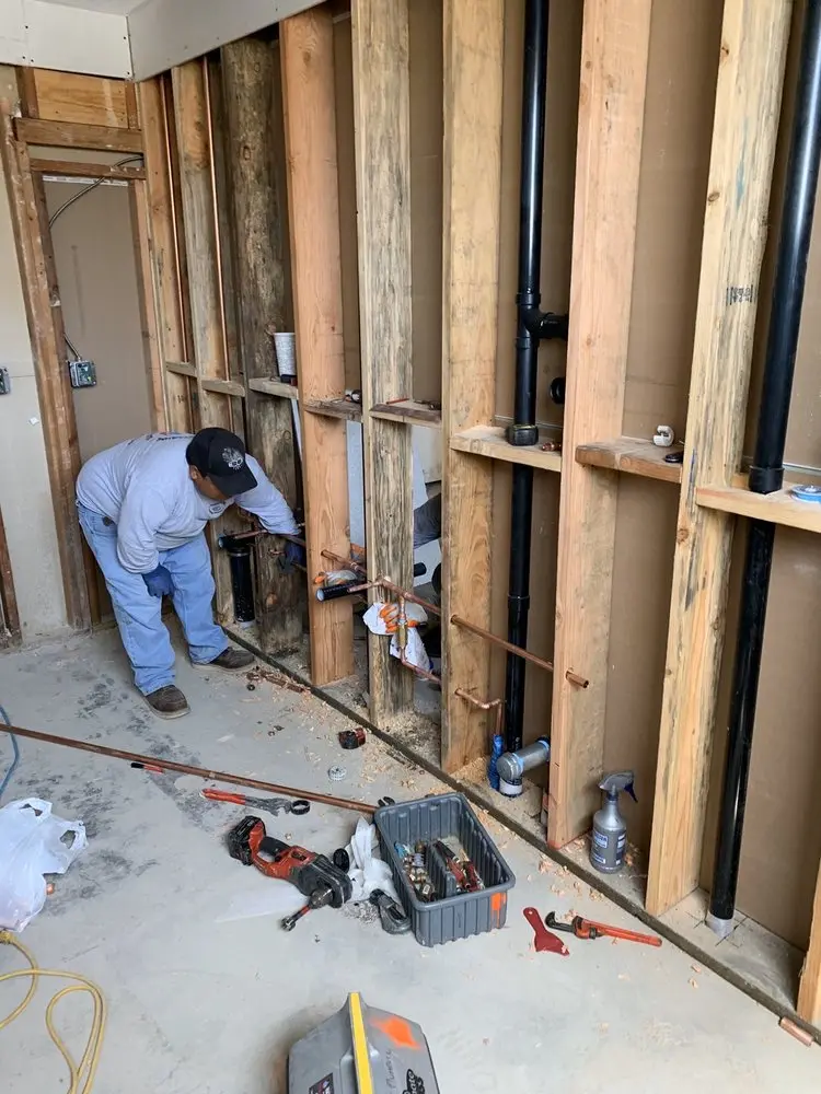 Commercial rough-in plumbing for Commercial Plumbing in Cherry Creek